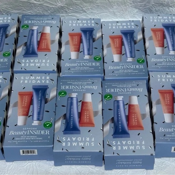 Summer Fridays Other - 3 Summer Fridays Beauty Insider Gift Boxes by Sephora - Reseller Bundle